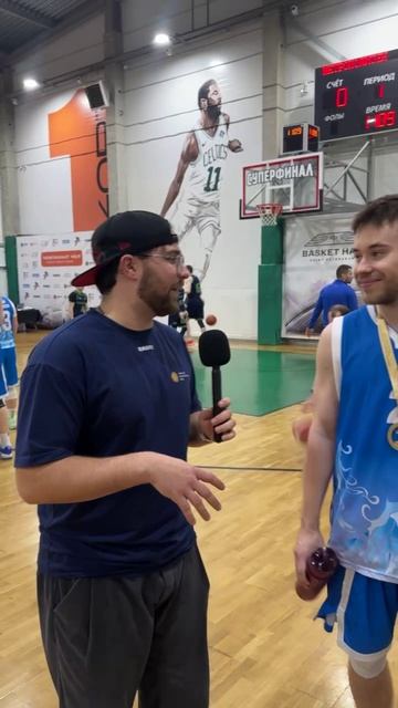 Послематчевое интервью Павла Кожевникова игрока команды Газпром Администрация Профсоюз.