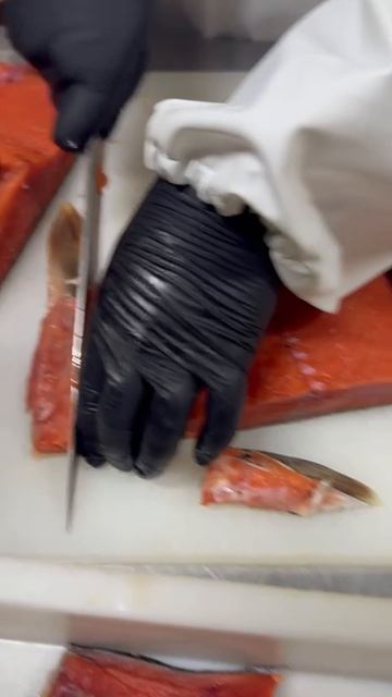 Слабосоленое филе чавычи