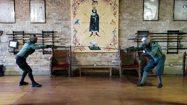 Chicago Swordplay. Salvator Fabris. Plate 32 (2022.02.12)