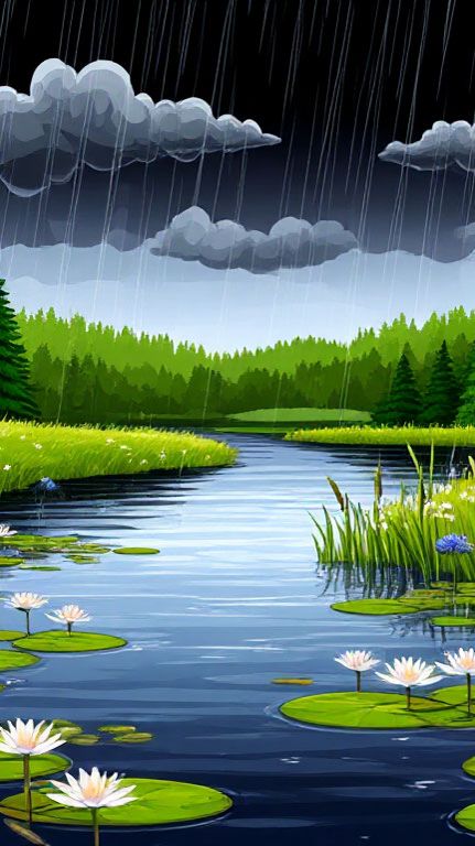 Тучи водят хороводы...1с АУДИО ПЕСНЯ В ДУШУ