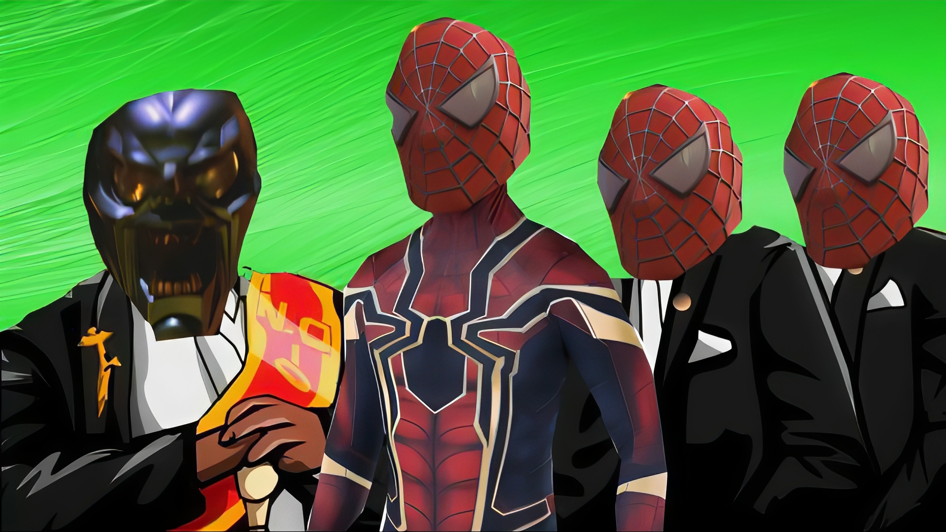 Spider-Man  Green Villain  Fight Without Rule - Coffin Dance Cover