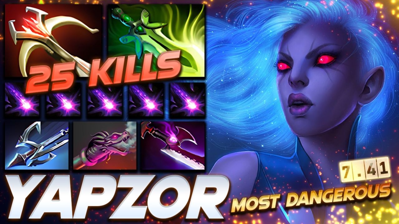 Yapzor Vengeful Spirit Super Carry — профессиональный геймплей в Dota 2 [Смотри и учись]