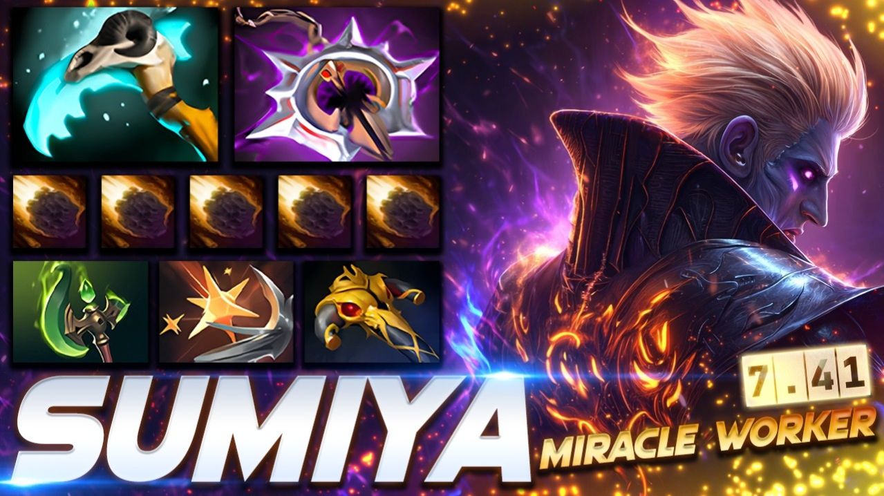 SumiYa Invoker Epic Wizard — профессиональный геймплей в Dota 2 [Смотри и учись]