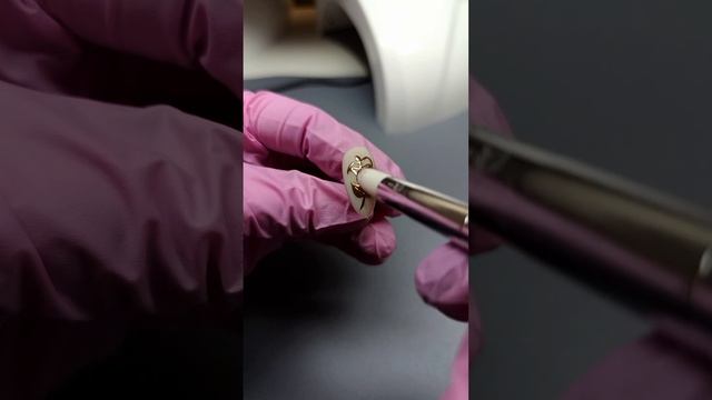 Как я рисую цветок на ногтеповторяю из просторов интернета