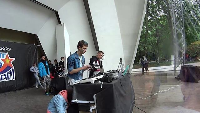 Денис на фестивале