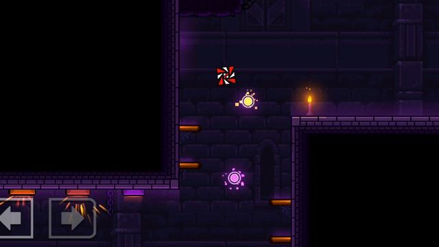 если кто не знает вот где находится первая в монетка в в первом платформере Geometry Dash