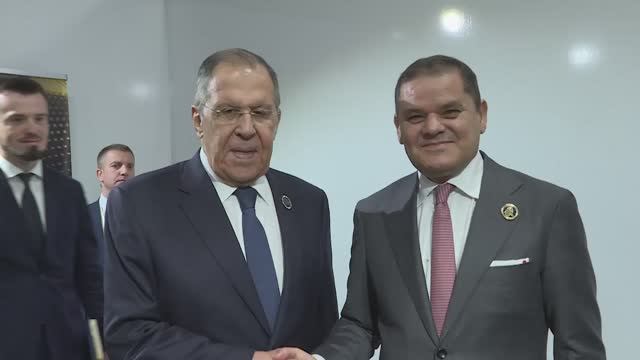 С.Лавров и А.Дбейба Анталья 18 апреля 2026 года