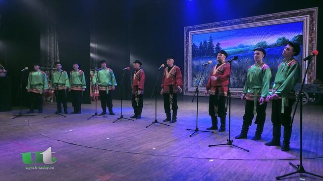 20230211  Васильковое платье ансамбль современной народной песни Матаня