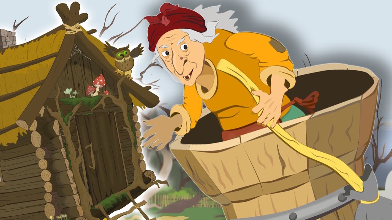 БАБА ЯГА - Мультик для Детей