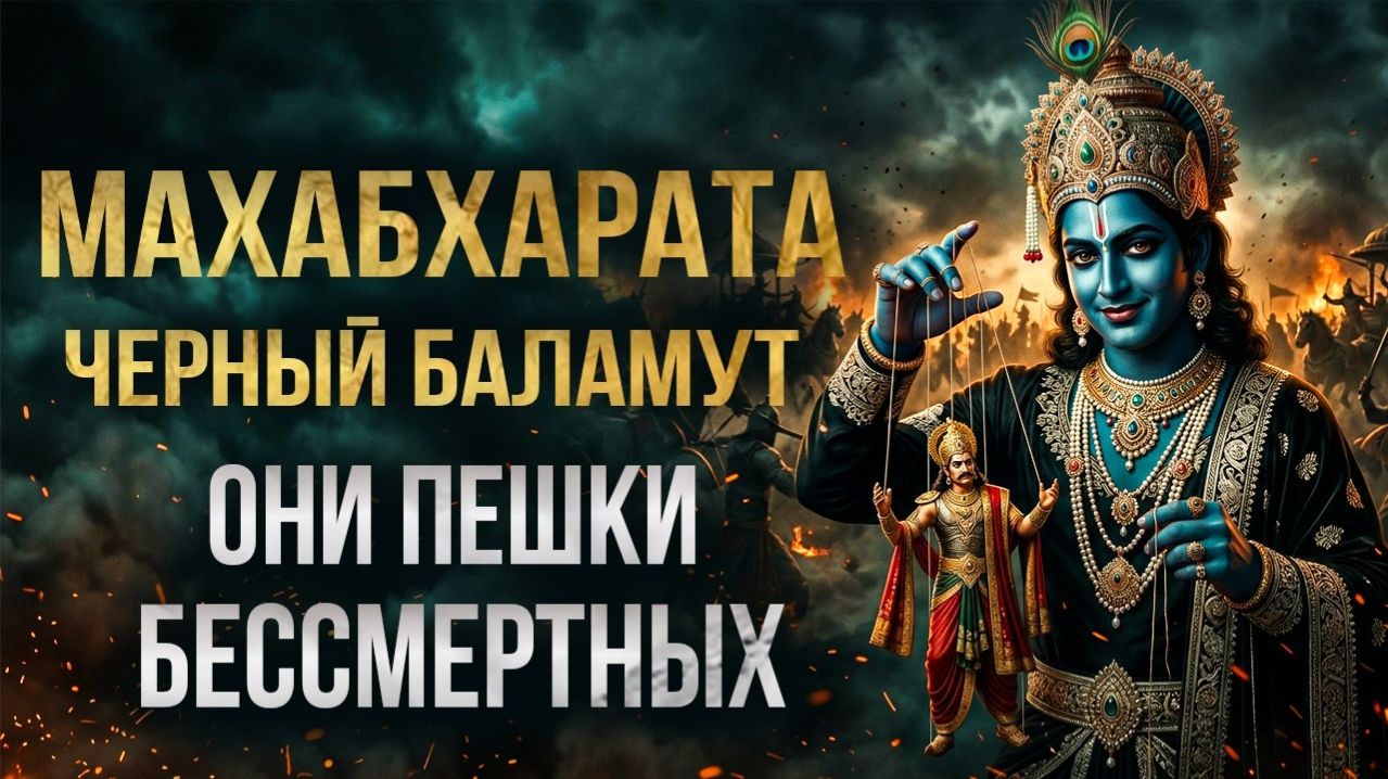 Альтернативный взгляд на Махабхарату:  Боги-кукловоды