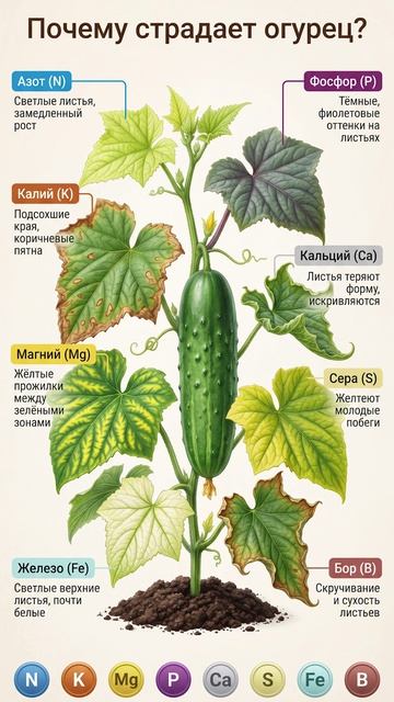 Почему болеет огурец?