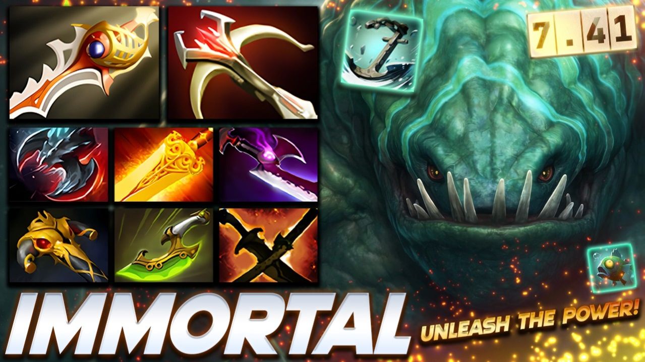 Tidehunter раскрой свою силу  — профессиональный геймплей в Dota 2 [Смотри и учись]