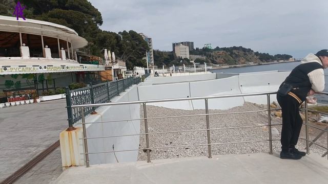 Крым. ЮБК. Мисхор. На Русалке подготовка к сезону. 18.04.26 юбк андрейкрымский русалка мисхор