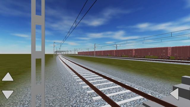 ВЛ10У с поездом