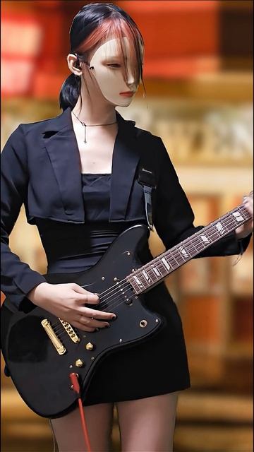 Достойный гитарист ..