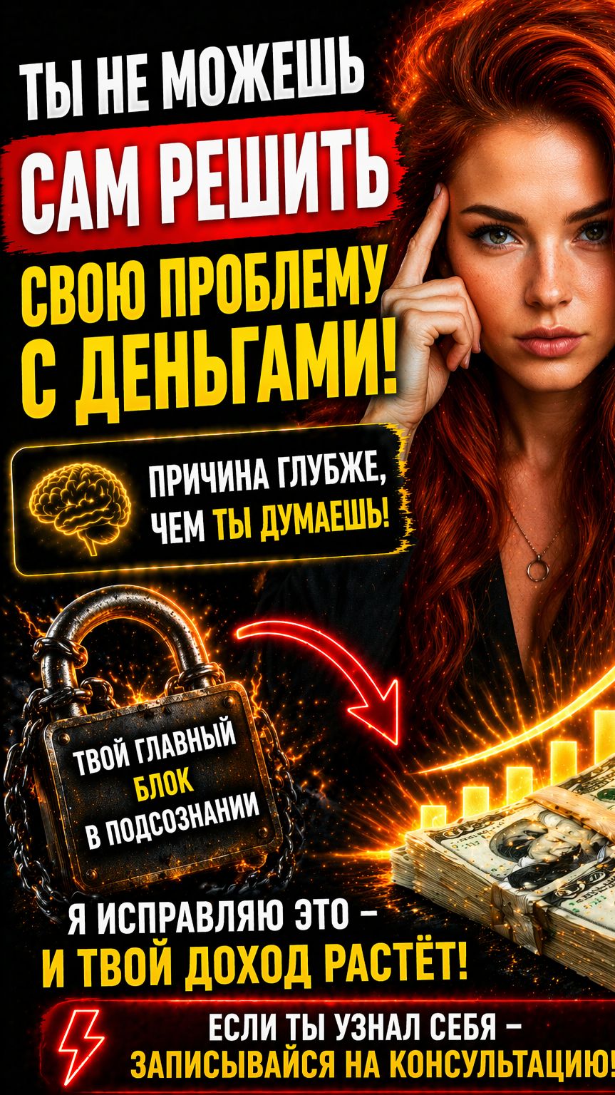 Ты не можешь сам решить свою проблему с деньгами и вот почему