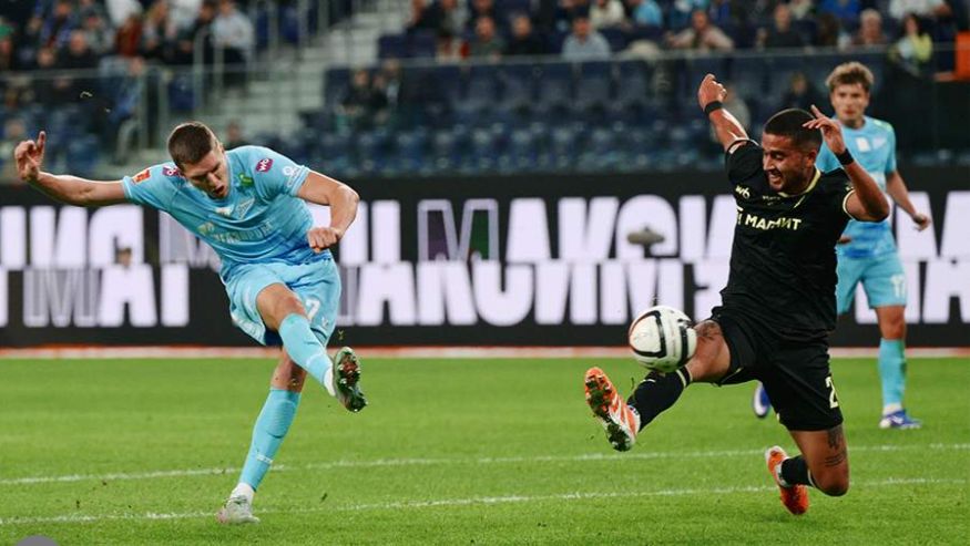 Как сыграют Зенит и Динамо Махачкала в РПЛ: аналитика рисунок игры 19 апреля