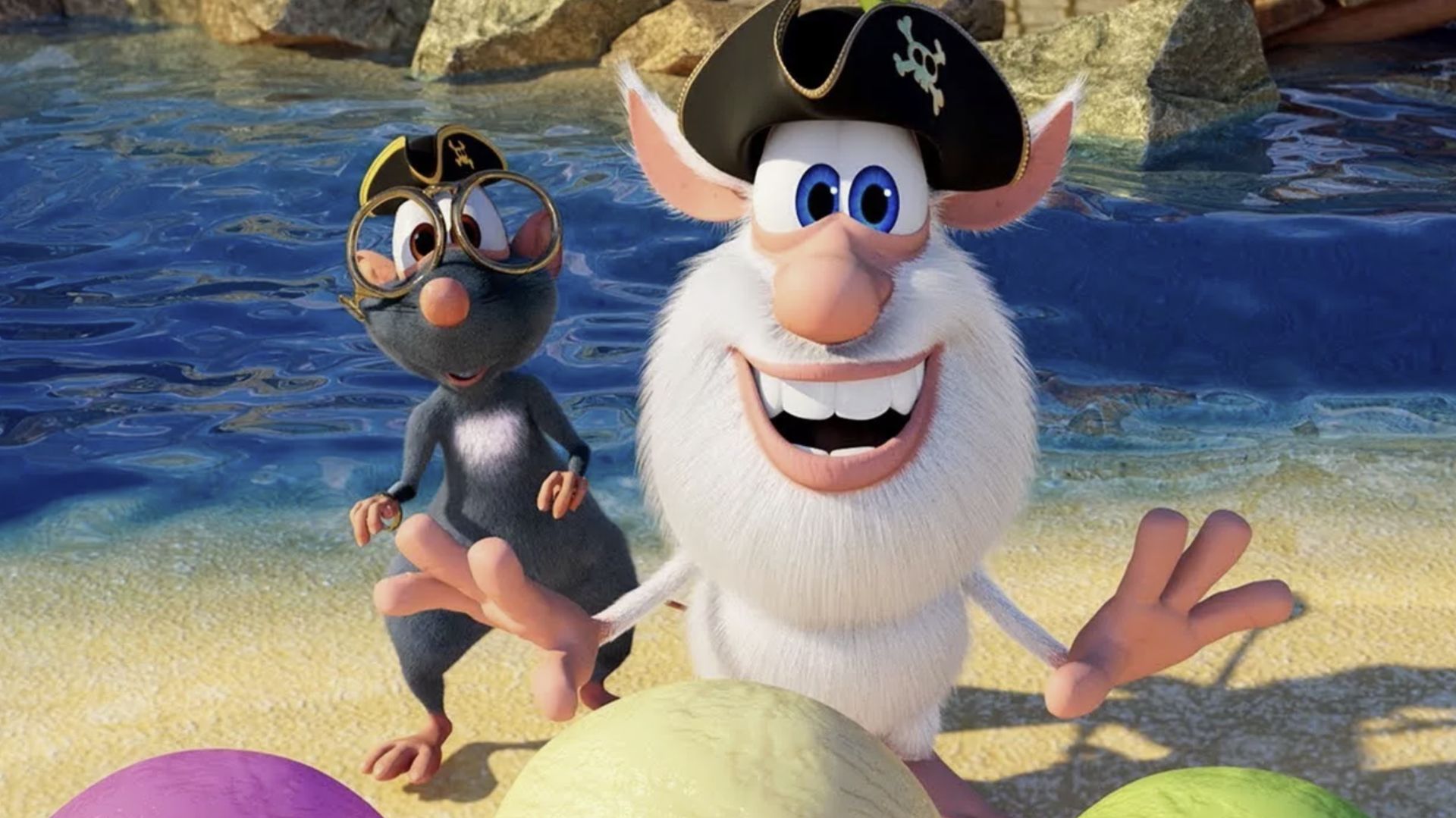 Буба Замки из песка - Весёлые мультики для детей