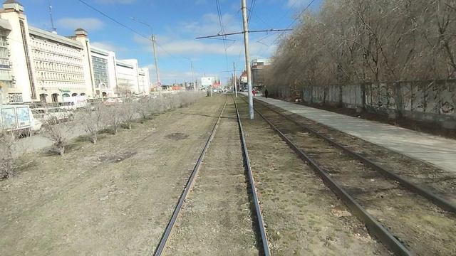 Омский трамвай. Апрель 2026.