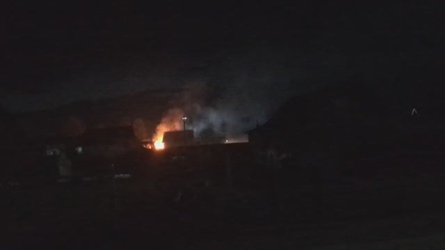 Страшный пожар.Никто не вышел на помощь .