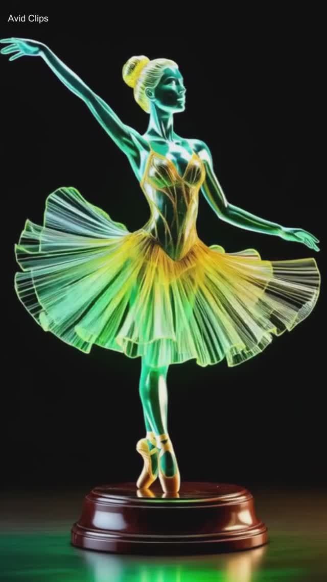 Avid Clips  Урановая балерина: Грация 8K 