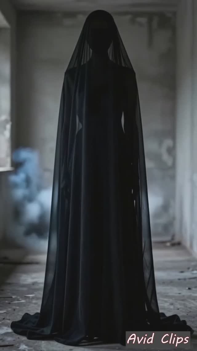 Avid Clips  Призрак в черной вуали: 8K Хоррор 