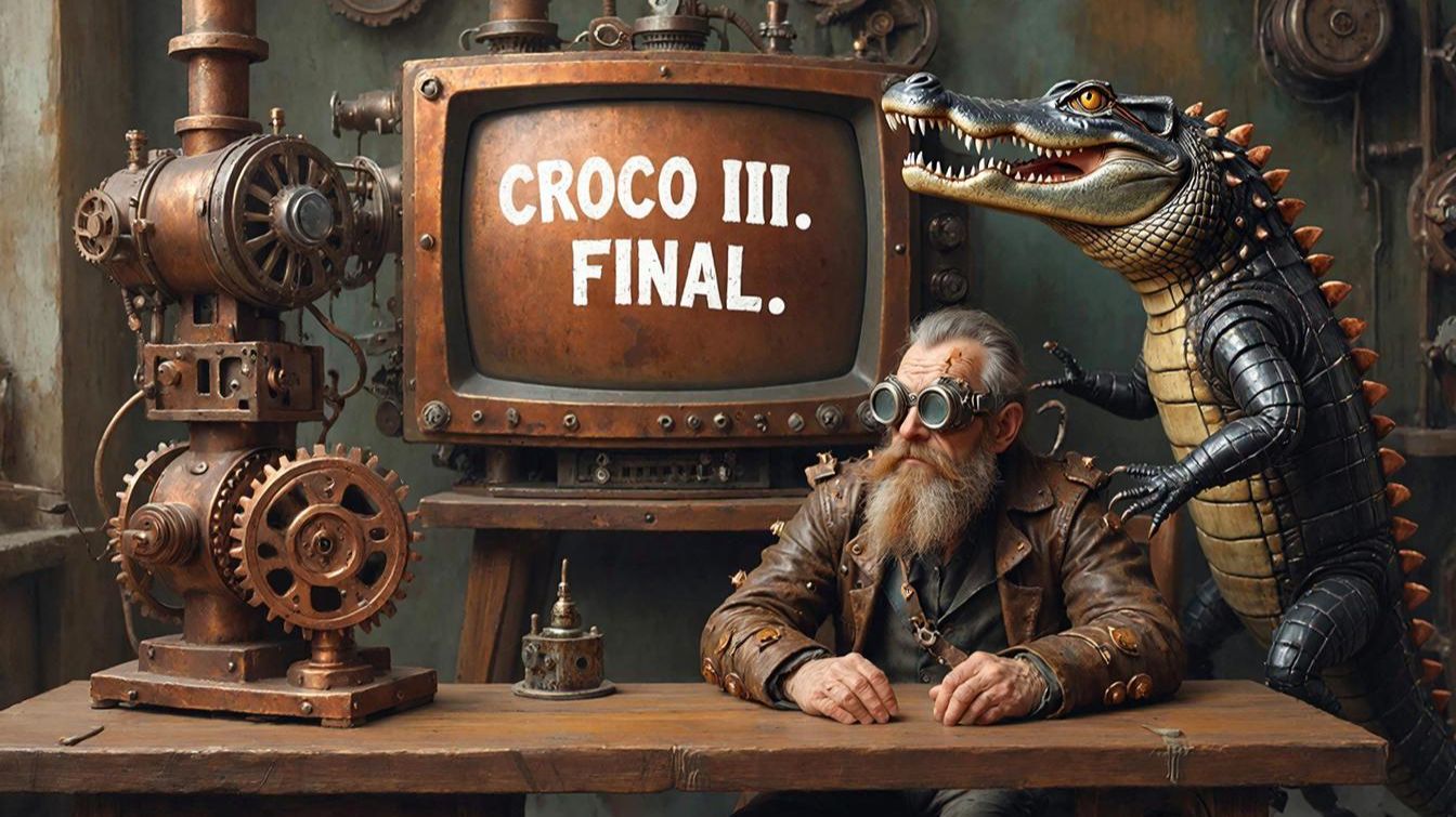 CROCO III. Final. Окончательный монтаж и отладка ZX Crocodile III. Тесты. Демки. Музыка.