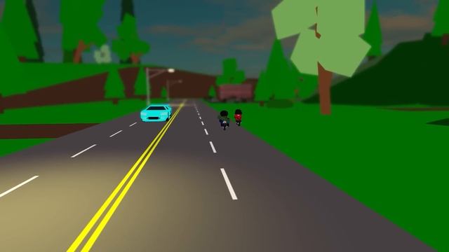 КРУТЫЕ БАЙКЕРЫ, 2 серия (крутая история в роблокс)