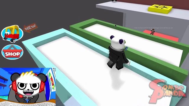 ROBLOX Escape School Obby Let's Play With Combo Panda