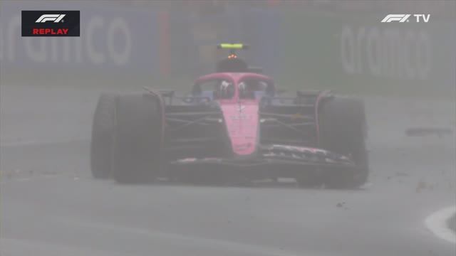 Формула 1. Авария Дуэна на ГП Австралии 2025 (гонка)
