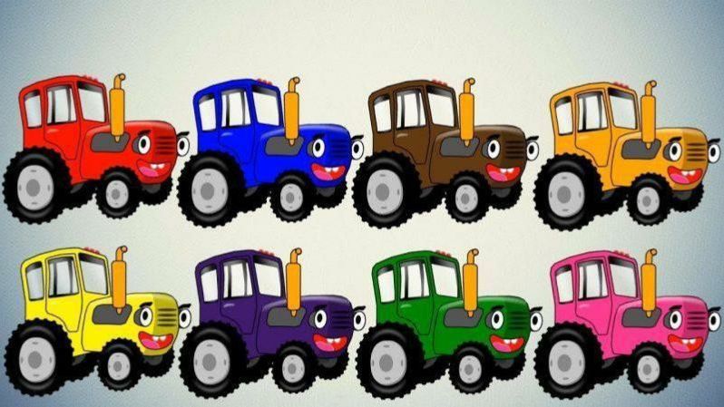 Синий Трактор  Мультфильм для Детей  Сборник Приключений. Смотреть Развивающая Игра