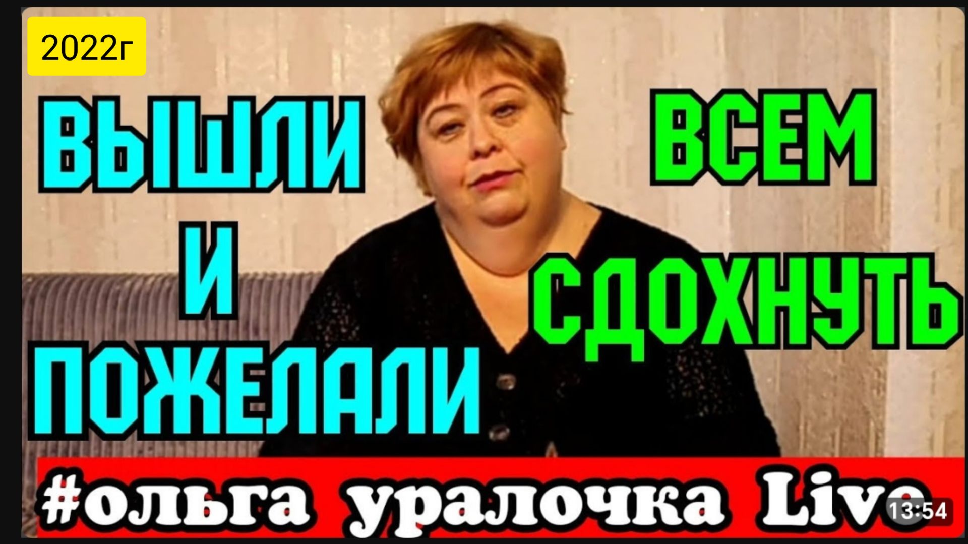 Ольга Уралочка Live _Вышли и пожелали всем сдохнуть _Обзор Влогов _