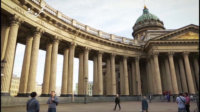 Архитектурные шедевры России. Прекрасное должно быть величаво... Казанский собор в Санкт-Петербурге