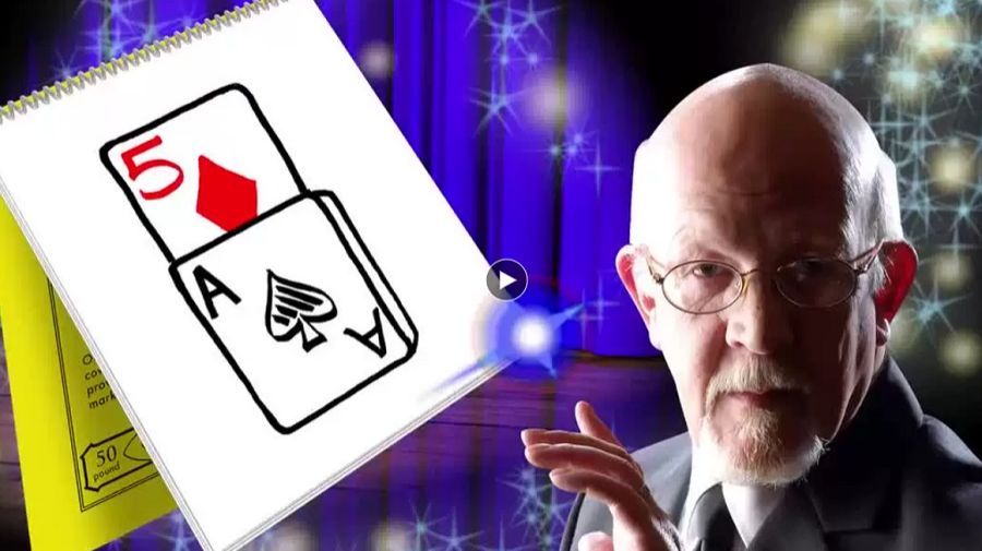 Карта из блокнота , сценический вариант исполнения