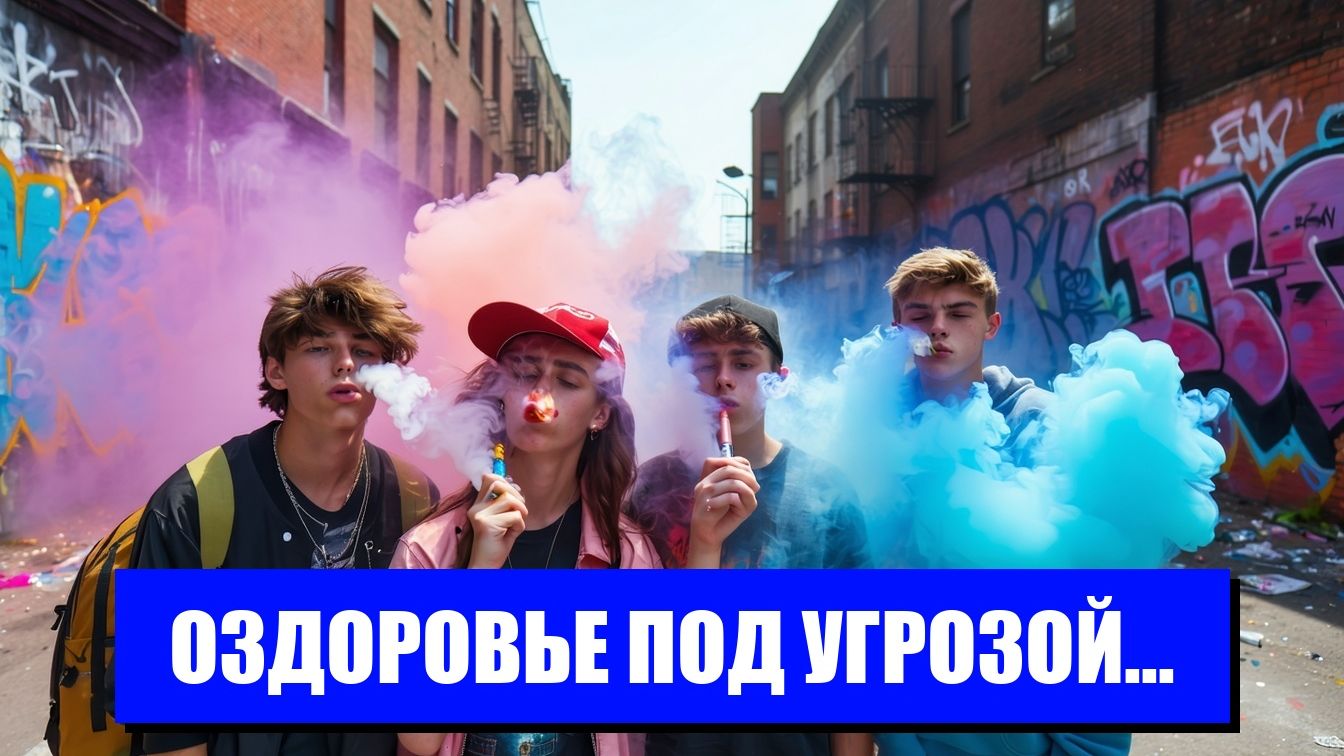 ВЕЙПИНГ УГРОЗА ЗДОРОВЬЮ УКРАИНСКОЙ МОЛОДЕЖИ