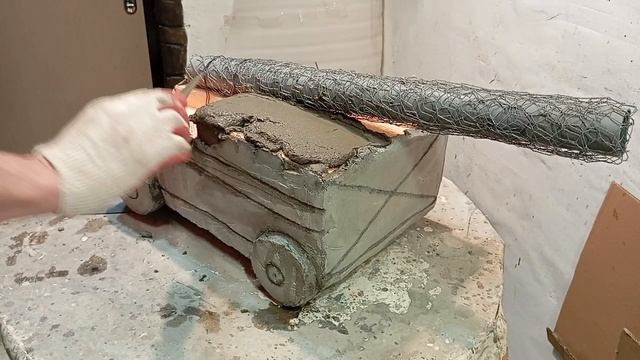 садовый декор из цемента своими руками