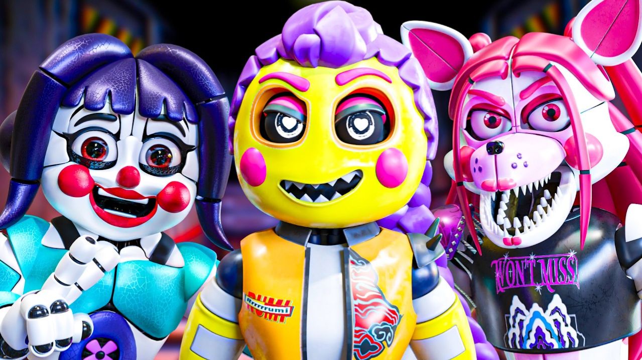 ХАНТРИКС НО ВСЕ АНИМАТРОНИКИ! K-Pop Охотницы на Демонов