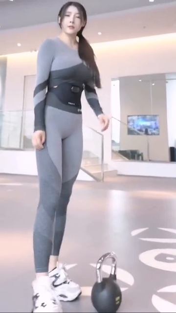 Beautiful Girl Workout  Tiktok Cute Beautiful Model Beauty Fitness Army Gym Hot S