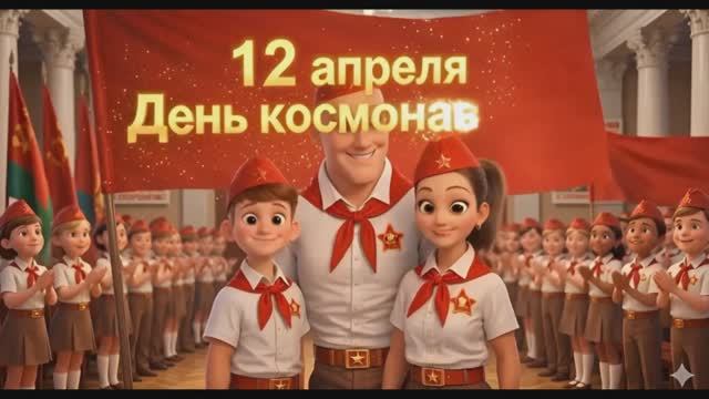 День Космонавтики 4К Евгений Липатов (Самара)