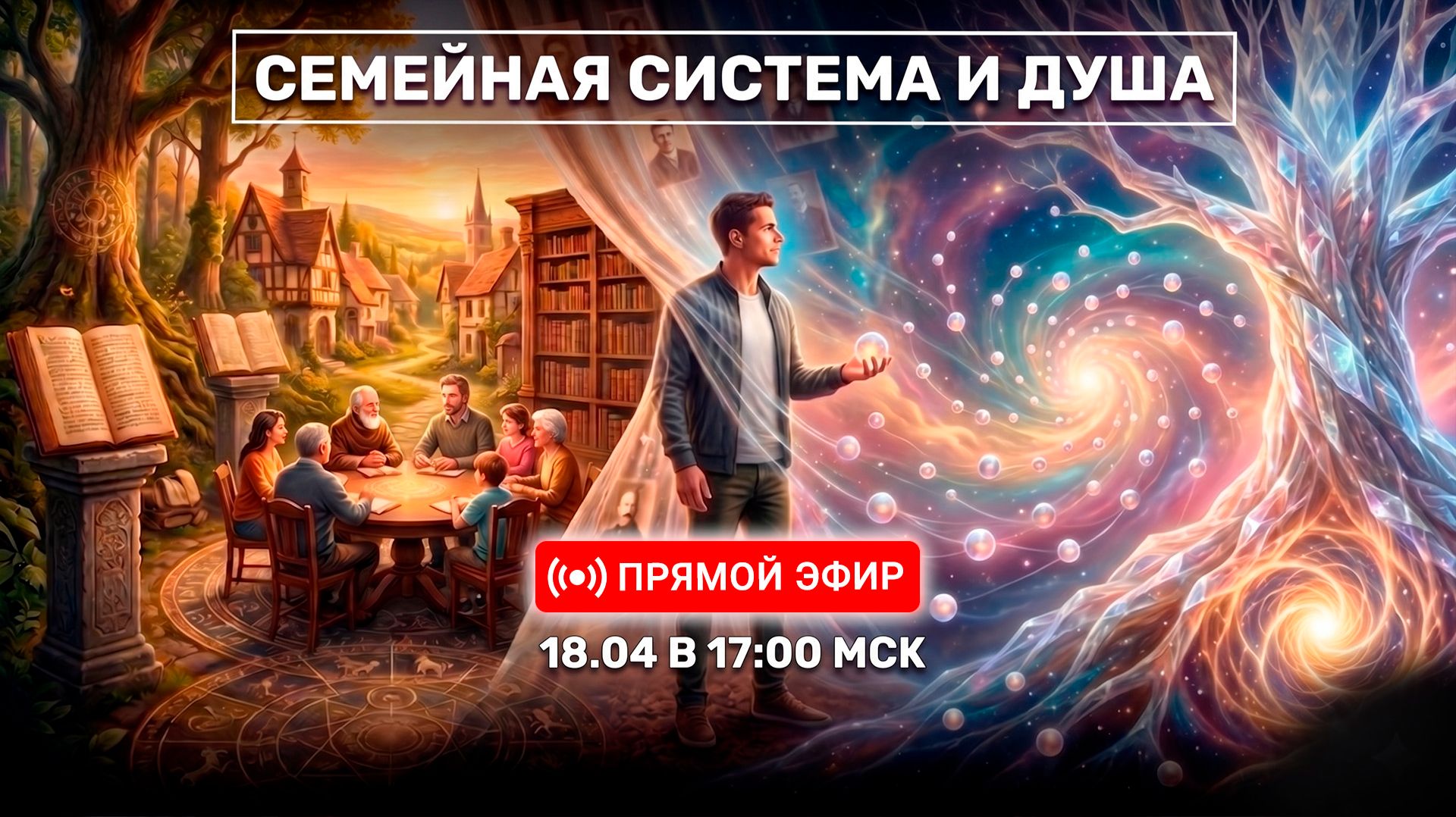Семейная система и Душа  18.04.2026 в 17:00 МСК