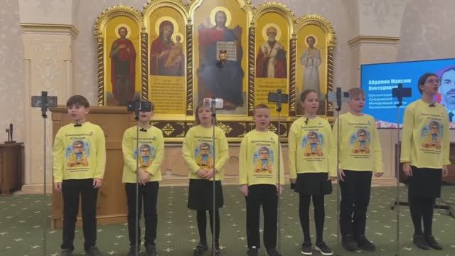 Выступление на Рождественских чтениях.