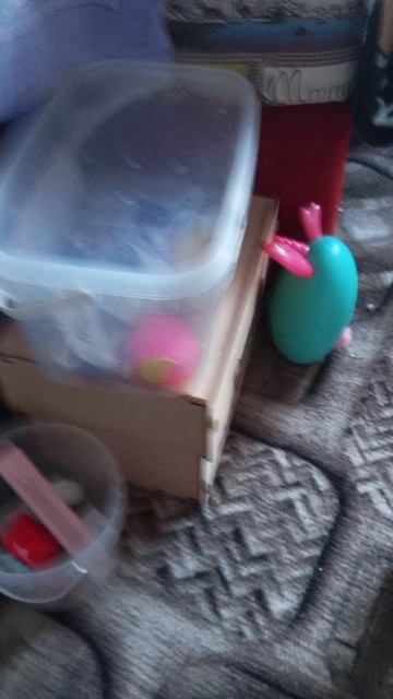 пришла домой от гостей и  кормлю рыжика