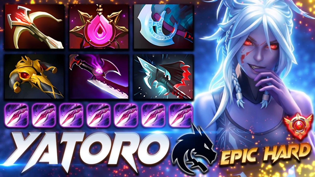 Yatoro Drow Ranger Epic Game — профессиональный геймплей в Dota 2 [Смотри и учись]