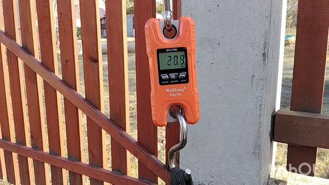 Замер усилия на стреле.