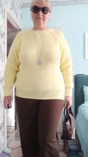 кофточка желтая