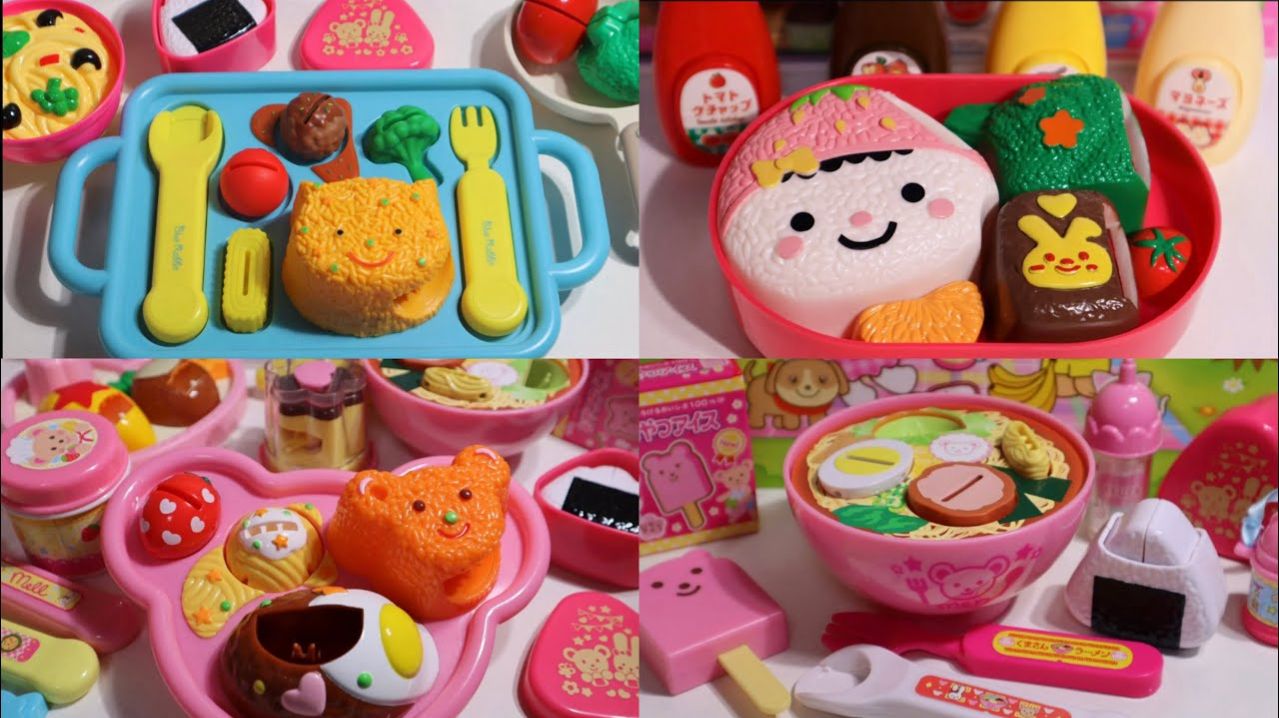 Играем в набор для приготовления пищи! Игровой набор! Обзор игрушек! Игры для детей и распаковка!