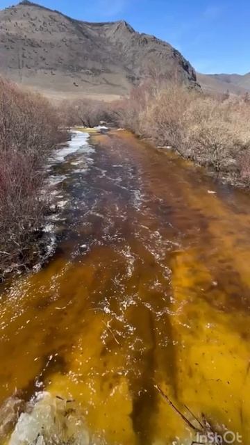 Веснарека Сарма байквл Baikalприрода просыпается