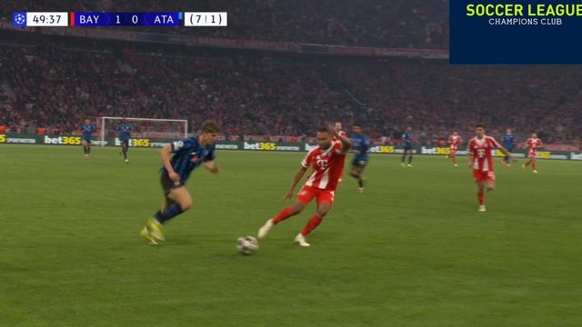 Бавария - Аталанта. Обзор  матча. Лига чемпионов одна восьмая. 18.03.26