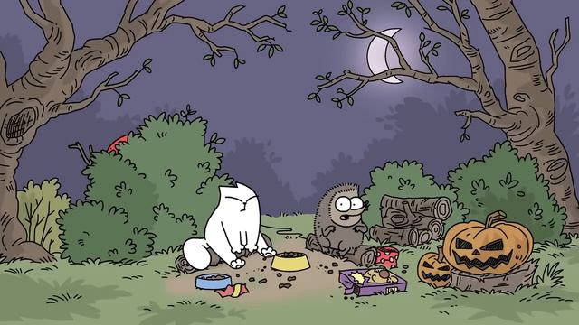 Кот Саймон и Пылесос