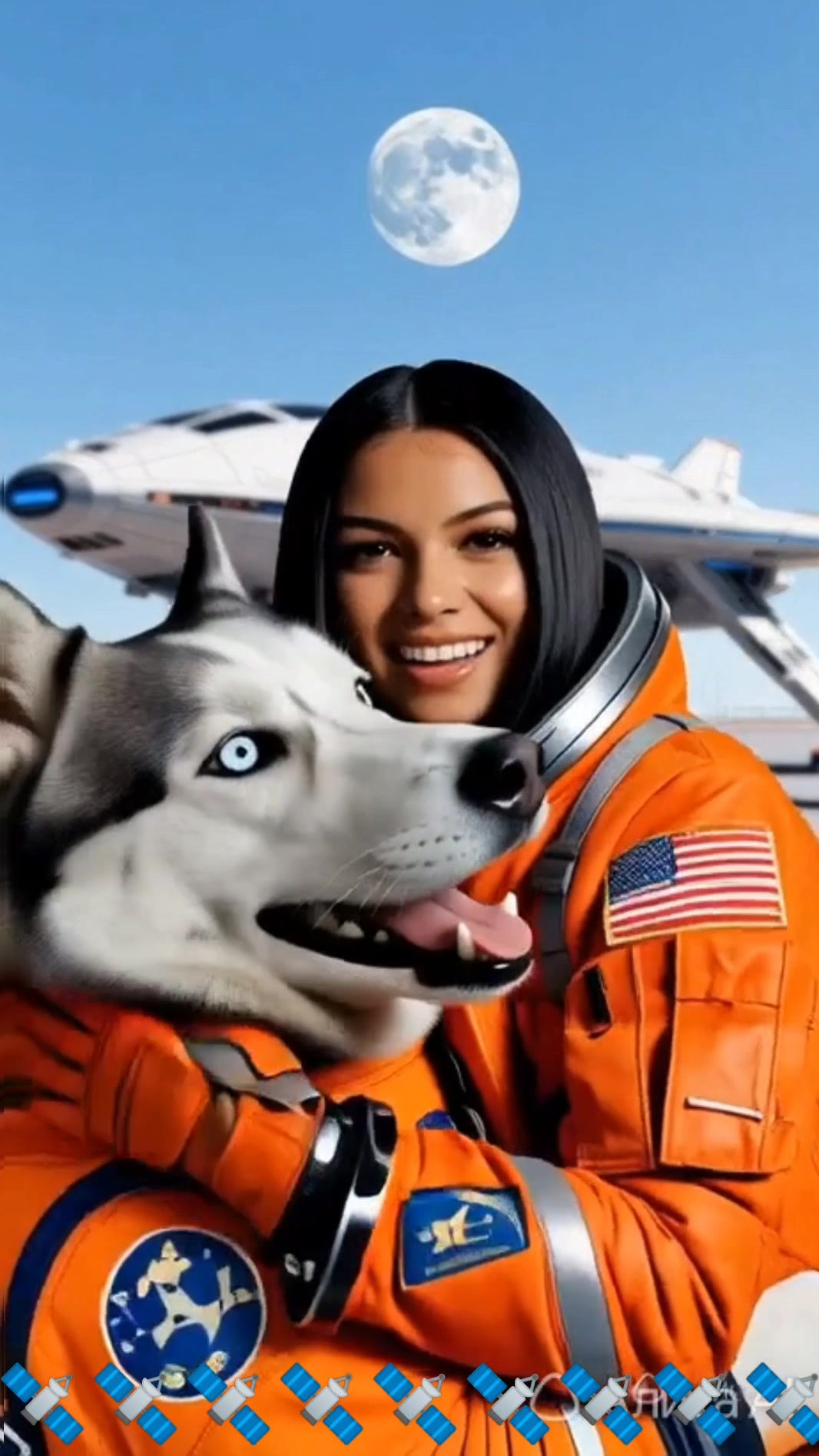 Космическое путешествие ХАСКИ 🐶🛰